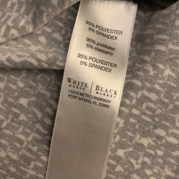 White House Black Market Career blouse tank EUC XL - Picture 5 of 8